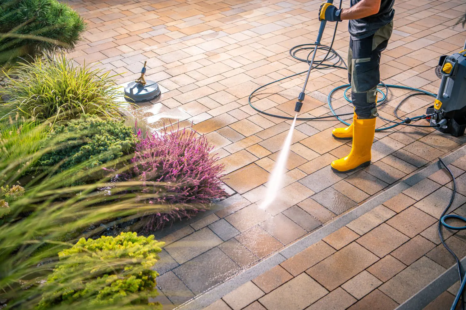 Professional powerwashing services in Jefferson County Colorado by ASanchez Landscaping LLC